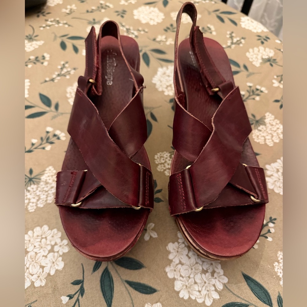 Antelope Platform Slingback Sandals size 41 women’s 10